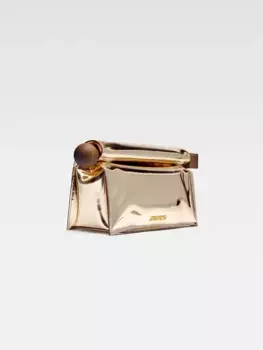 Клатч Рон Карре Jacquemus, золотой