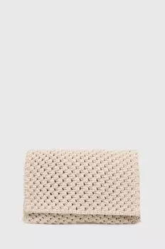 Клатч Sisley, бежевый
