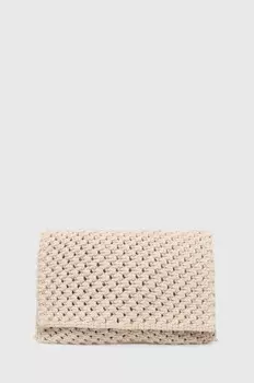 Клатч Sisley, бежевый