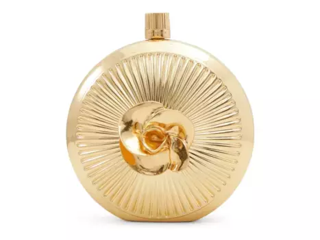 Клатч Ted Baker Aroma, золотистый металлик