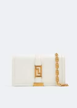 Клатч VERSACE Greca Goddess clutch, белый