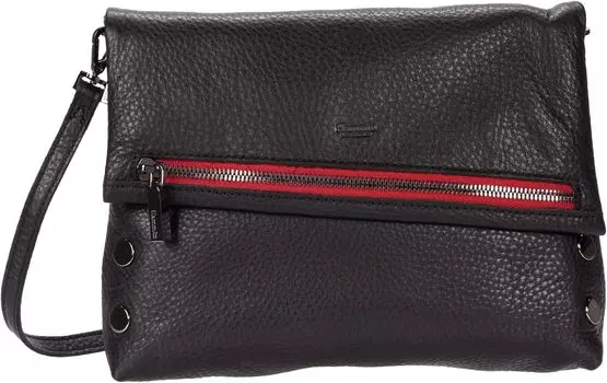 Клатч VIP Medium Hammitt, цвет Black/Gunmetal R-Zip