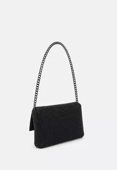 Клатч ZALINA FLAP Guess, черный