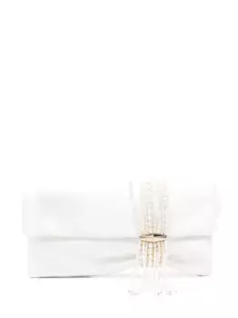 Клатч Zandra JIMMY CHOO, белый