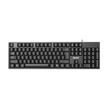 Клавиатура Acer K212, черный, английская раскладка
