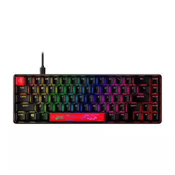 Клавиатура игровая HyperX Alloy Origins 65, Red Switch, чёрный, английская раскладка