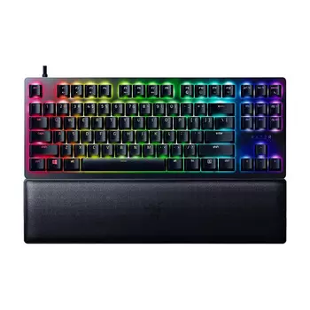 Клавиатура игровая Razer Huntsman V2 TKL, Linear Optical, черный, английская раскладка