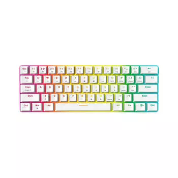 Клавиатура механическая Fantech MAXFIT61 MK857, белый