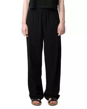 Клем Лин Брюки Lave Wings Zadig & Voltaire, черный