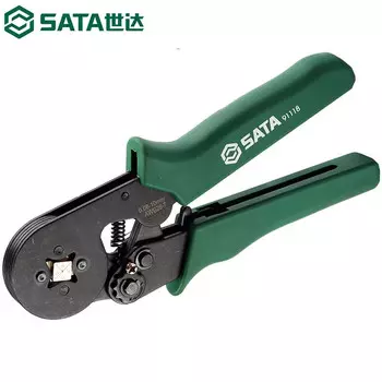 Клещи для обжима кабеля SATA, клещи для холодного обжима, клещи для проводов, клещи для обжима клемм, саморегулирующиеся клещи для европейских клемм 91118 (7 дюймов) на складе