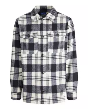 Клетчатая мужская рубашка Jack & Jones, синий