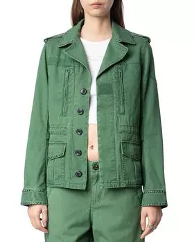 Клими Парка Zadig & Voltaire, зеленый