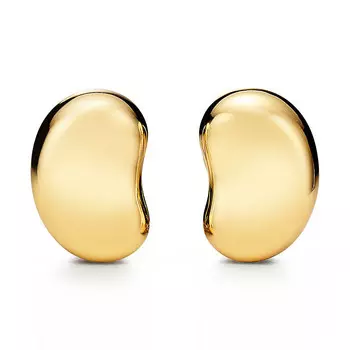 Клипсы Tiffany & Co. Elsa Peretti Bean design Ear, золото