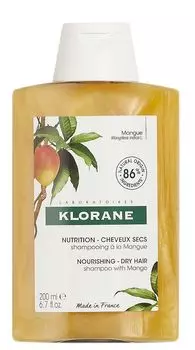Klorane Mango шампунь, 200 ml
