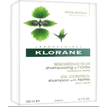 Klorane Шампунь с крапивой 200мл