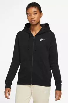 Клубная толстовка на молнии Nike, черный
