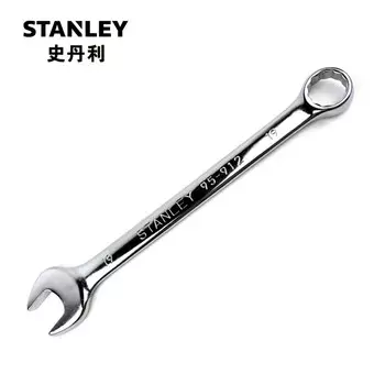 Ключ с открытым зевом Stanley стандартный прецизионный полированный ключ двойного назначения 7 мм95-907-1-22