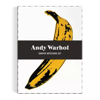 Книга Andy Warhol Shaped Notecard Set