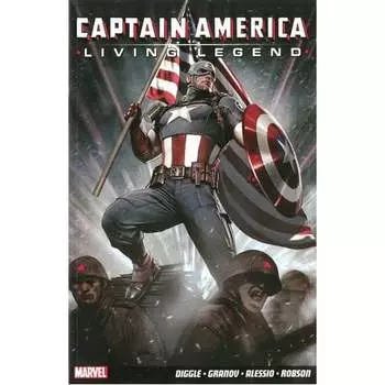 Книга Captain America: Living Legend (Paperback)