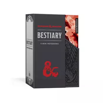 Книга Dungeons And Dragons Bestiary Notebook Set