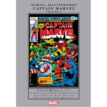 Книга Marvel Masterworks: Captain Marvel – Volume 5 (Hardback)