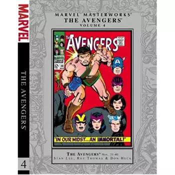 Книга Marvel Masterworks: The Avengers – Volume 4 (Paperback)