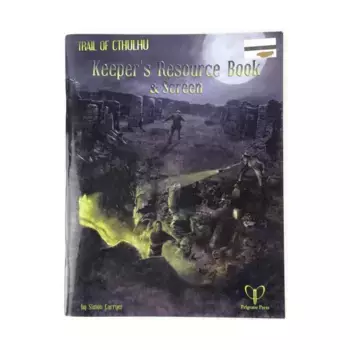 Книга ресурсов и экран Хранителя, Trail of Cthulhu