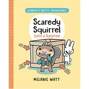 Книга Scaredy Squirrel Gets A Surprise