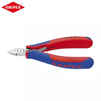 KNIPEX 115 мм прецизионные электронные диагональные плоскогубцы, плоскогубцы для воды, ножницы для воды, электронные ножницы, пластиковые плоскогубцы, диагональные плоскогубцы 77 72 115