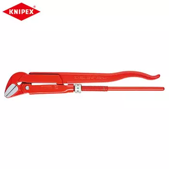 KNIPEX 45o угловой трубный ключ, регулируемый трубный ключ 570 мм, гайка, разборка и сборка, плоскогубцы для водяного насоса 83 20 020