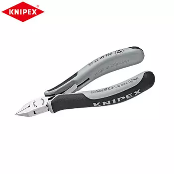 KNIPEX K.77 32 115 ESD Электронные диагональные плоскогубцы для тонкой резки 7732115ESD