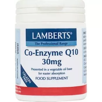Коэнзим Q10 30 мг 30 капсул Lamberts