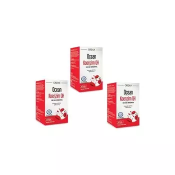 Коэнзим Qh Ocean 100 мг, 3 упаковки по 30 капсул