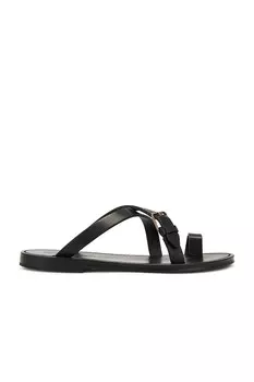 Кочевнические сандалии Saint Laurent, цвет Nero