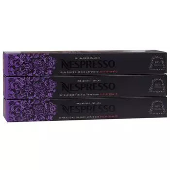 Кофе в капсулах со вкусом Firenze Arpeggio Decaffeinato NESPRESSO 50 капсул sarcia.eu