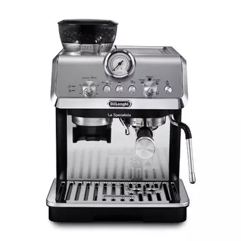 Кофемашина DeLonghi EC9155.MB, серебристый/черный