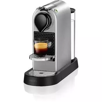 Кофемашина Nespresso Citiz, капсульная, серебро