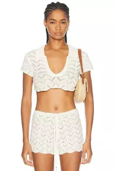 Коко Рубашка Bananhot, цвет Knitted White
