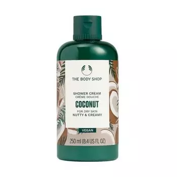 Кокосовый кремовый гель для душа The Body Shop, 250 мл