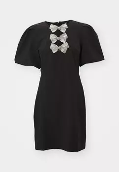 Коктейльное платье / Вечернее платье VMELLISON SHORT DRESS Vero Moda, черный