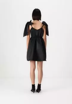 Коктейльное платье / Вечернее платье VMRILEY SINGLET BOW SHORT DRESS Vero Moda, черный