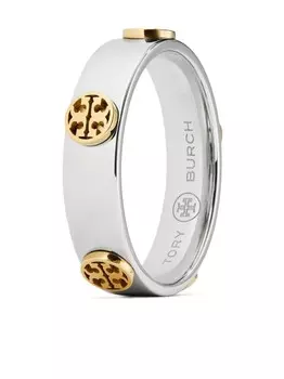 Кольцо Miller с заклепками Tory Burch, серебряный