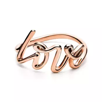 Кольцо Tiffany & Co. x Paloma Picasso Love Small, розовое золото
