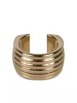 Кольцо в рубчик Ferragamo, золотой
