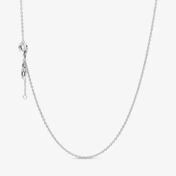 Колье-цепочка Pandora Classic Cable, серебро