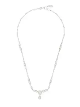 Колье Easy из белого золота с бриллиантами DOLCE & GABBANA, серебяный