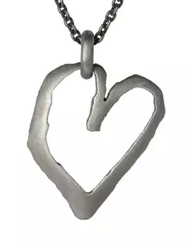 Колье Jazz's Heart Parts of Four, серебряный