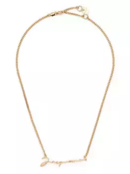 Колье с логотипом JACQUEMUS, золотой