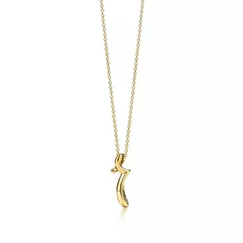 Колье Tiffany & Co. Letter "R", золото