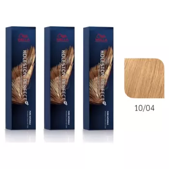 Koleston Perfect 10/04 Самая светлая краска для волос Натуральный красный блондин 60 мл, Wella